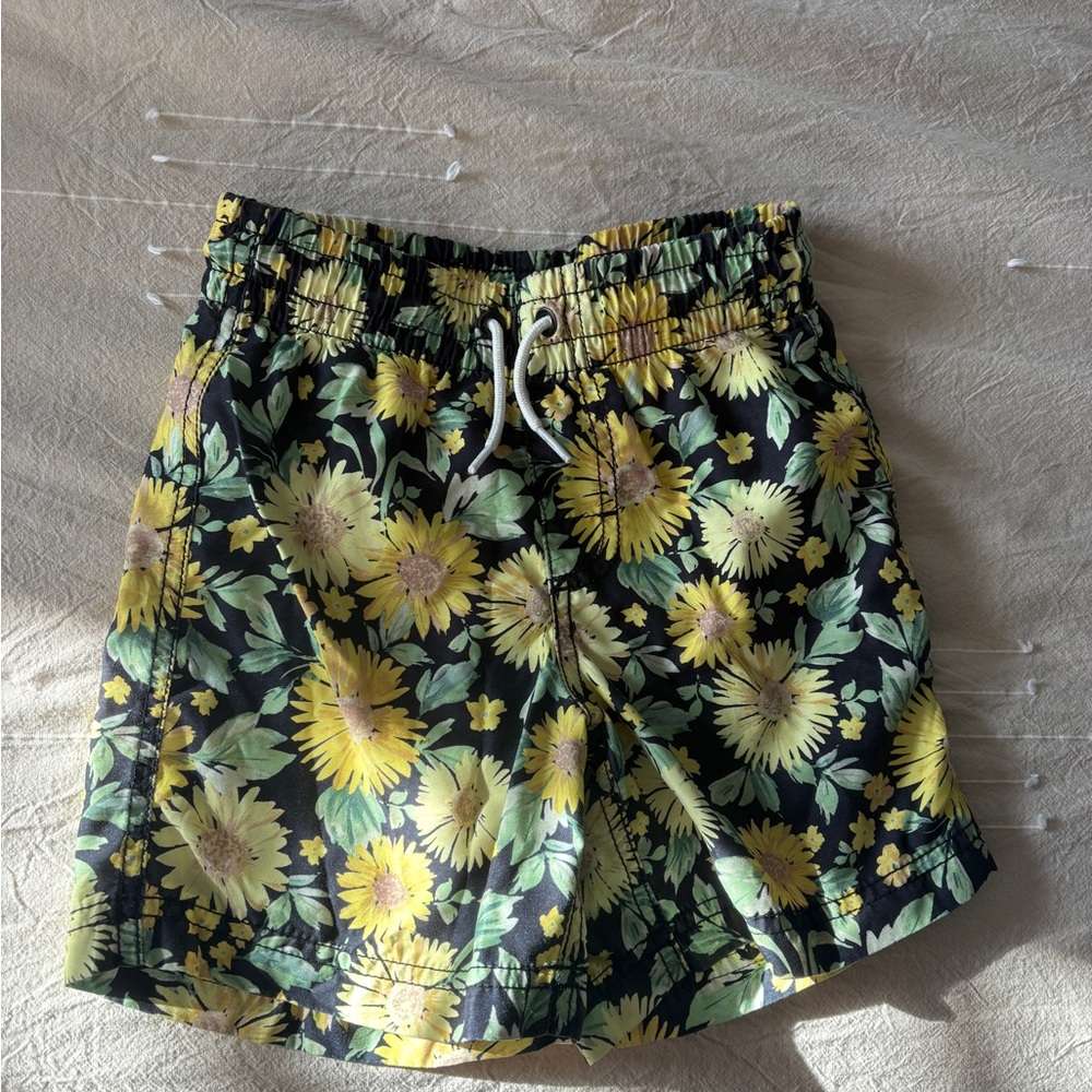 Old Navy Sunflower Boys Swim Trunks